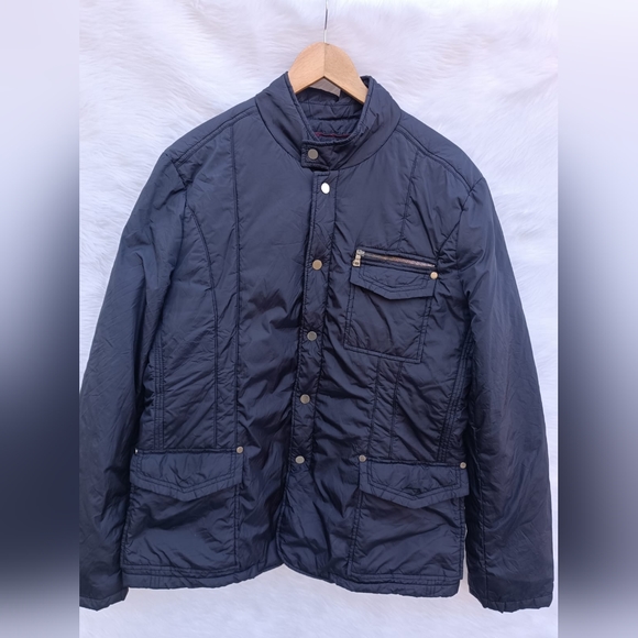Zara Man Quilted Jacket - Picture 5 of 11